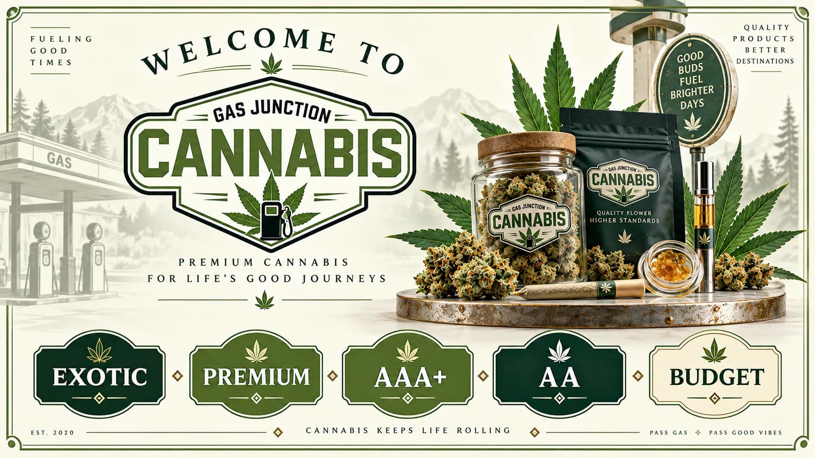 Gas Junction Cannabis Dispensary - Weed Delivery